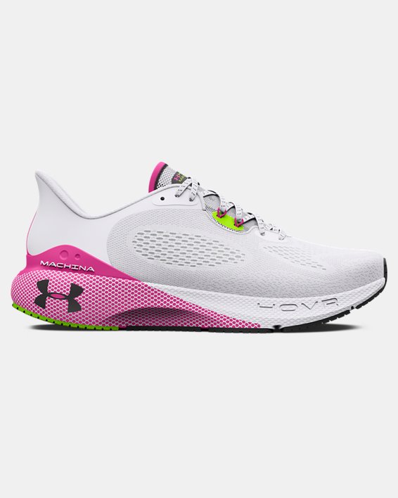 Women's UA HOVR™ Machina 3 Running Shoes, White, pdpMainDesktop image number 0